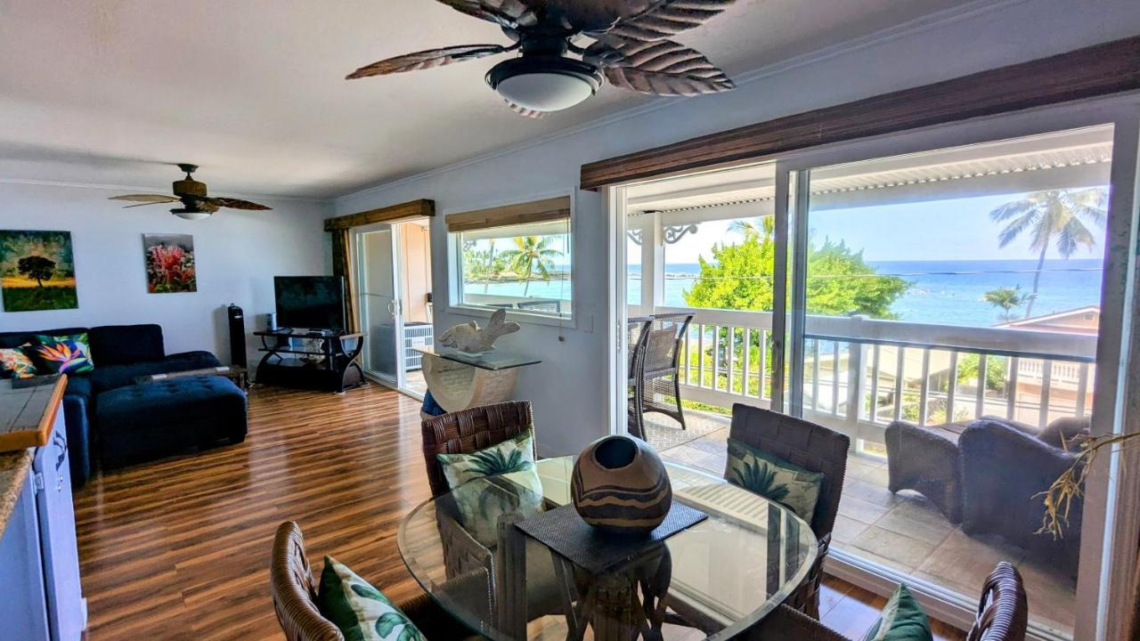Apartamento Seaspray Oceanview Kailua-Kona Exterior foto